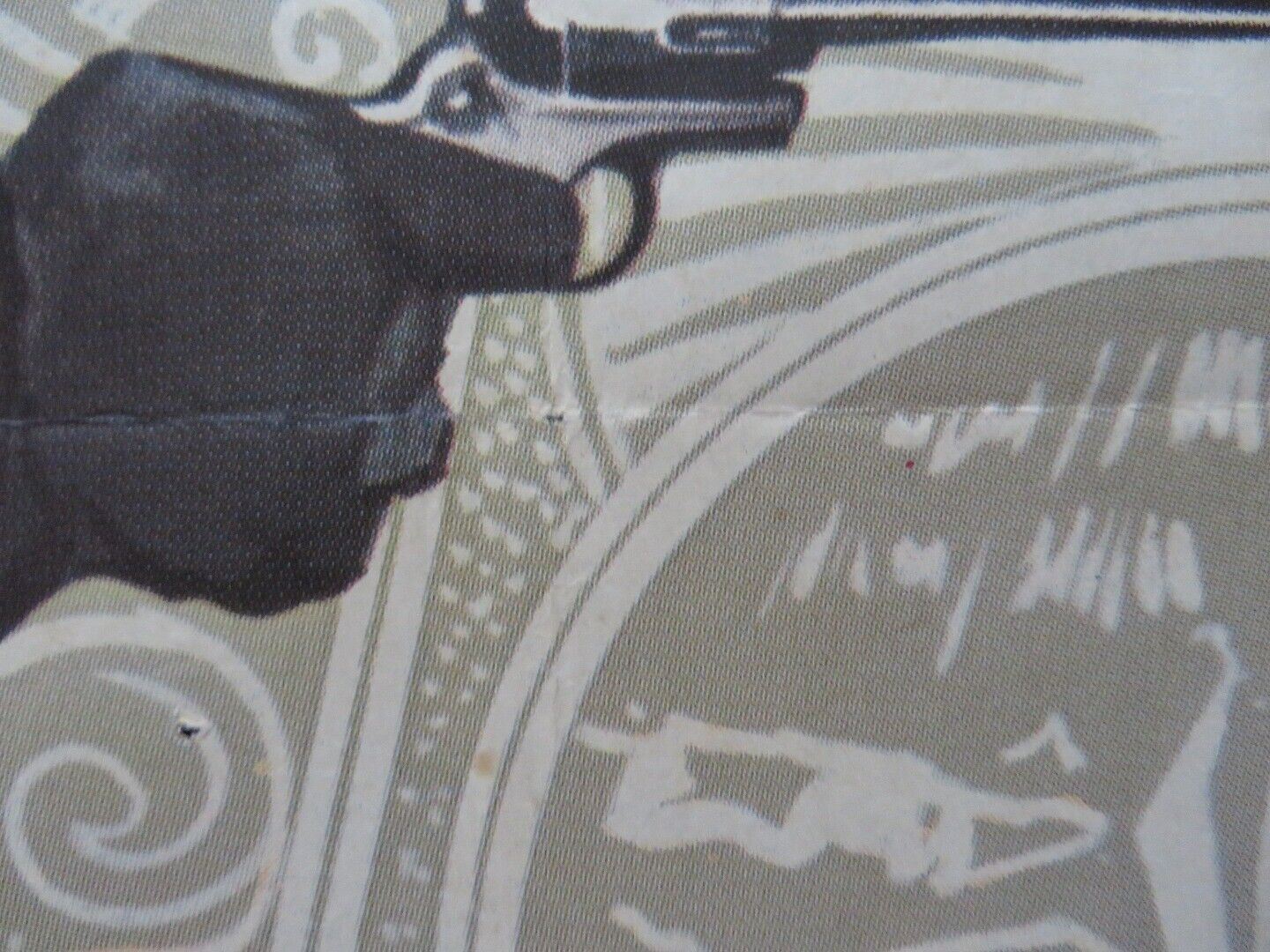 FIVE CARD STUD SPANISH ROLLED POSTER DEAN MARTIN ROBERT MITCHUM 1968 Movie posters