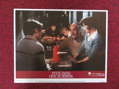 FIVE DAYS ONE SUMMER - 8 US LOBBY CARD SEAN CONNERY LAMBERT WILSON BRANTLEY 1982 Movie posters