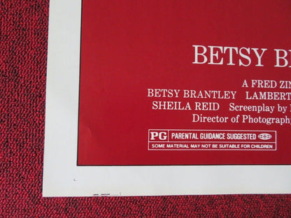 FIVE DAYS ONE SUMMER FOLDED US ONE SHEET POSTER SEAN CONNERY BETSY BRANTLEY 1982 Movie posters