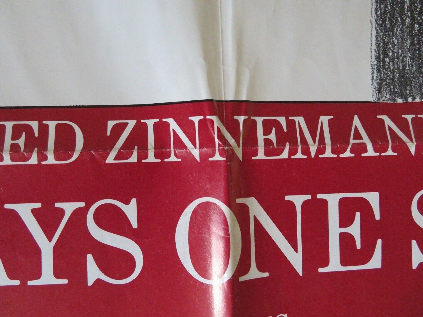 FIVE DAYS ONE SUMMER FOLDED US ONE SHEET POSTER SEAN CONNERY BETSY BRANTLEY 1982 Movie posters