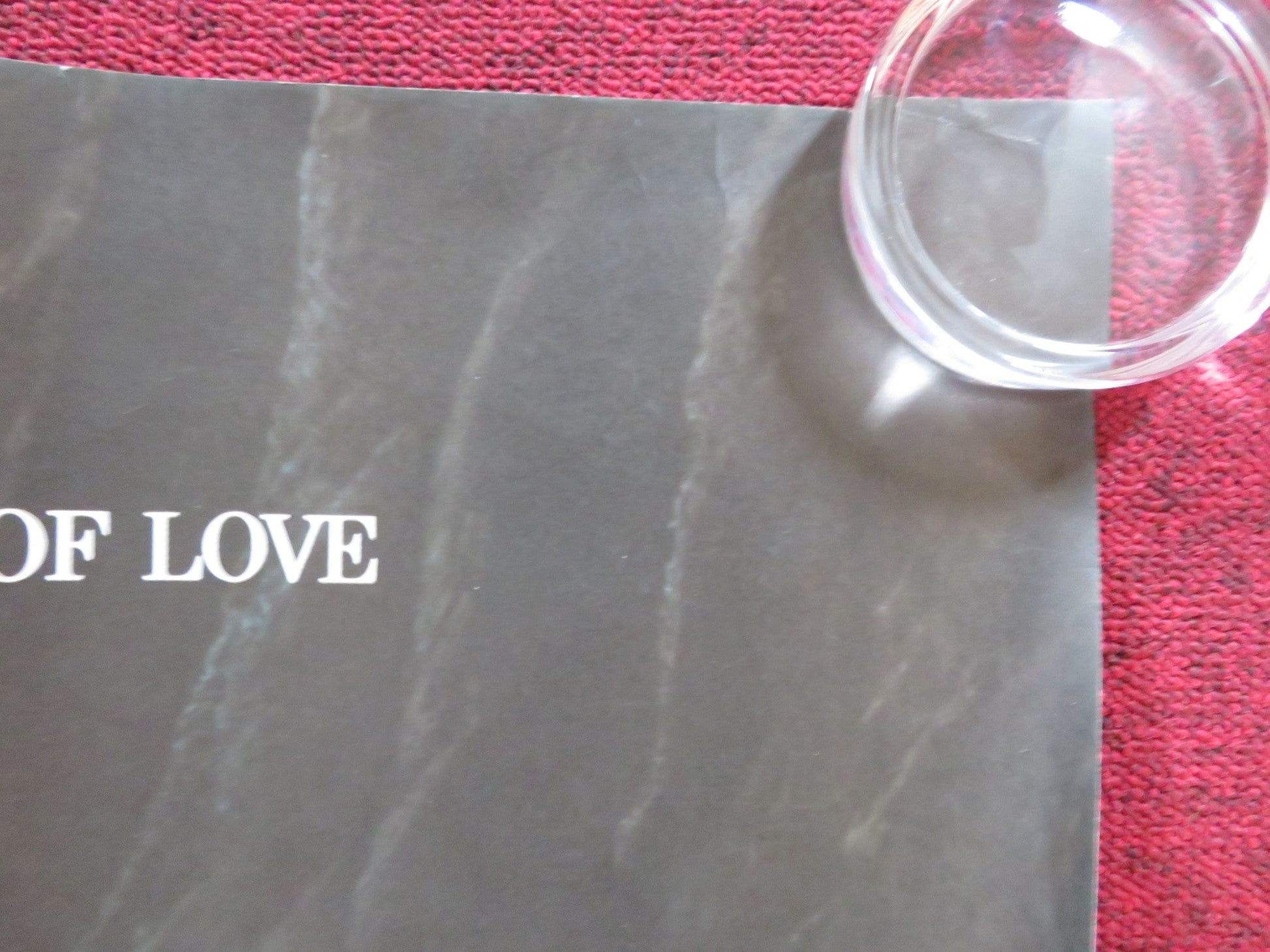 FIVE DAYS ONE SUMMMER UK QUAD (30"x 40") ROLLED POSTER SEAN CONNERY 1982 Rendezvous Cinema Movie posters