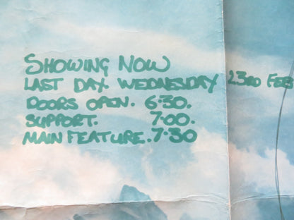 FIVE DAYS ONE SUMMMER UK QUAD (30"x 40") ROLLED POSTER SEAN CONNERY 1982 Rendezvous Cinema Movie posters