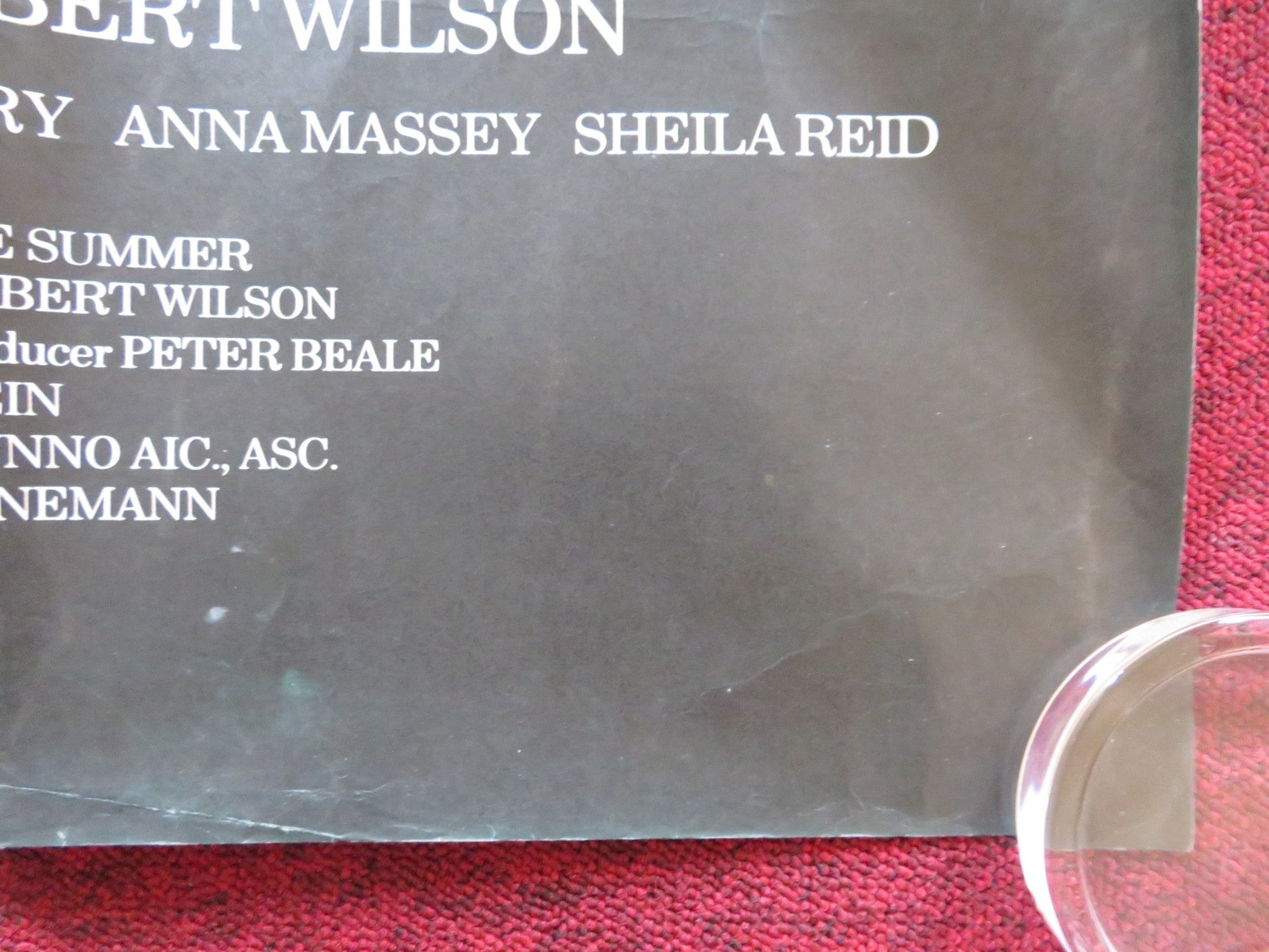 FIVE DAYS ONE SUMMMER UK QUAD (30"x 40") ROLLED POSTER SEAN CONNERY 1982 Rendezvous Cinema Movie posters