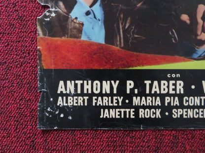 FIVE DOLLARS FOR RINGO - A ITALIAN FOTOBUSTA POSTER ANTHONY P. TABER LAGOS 1966 Rendezvous Cinema Movie posters