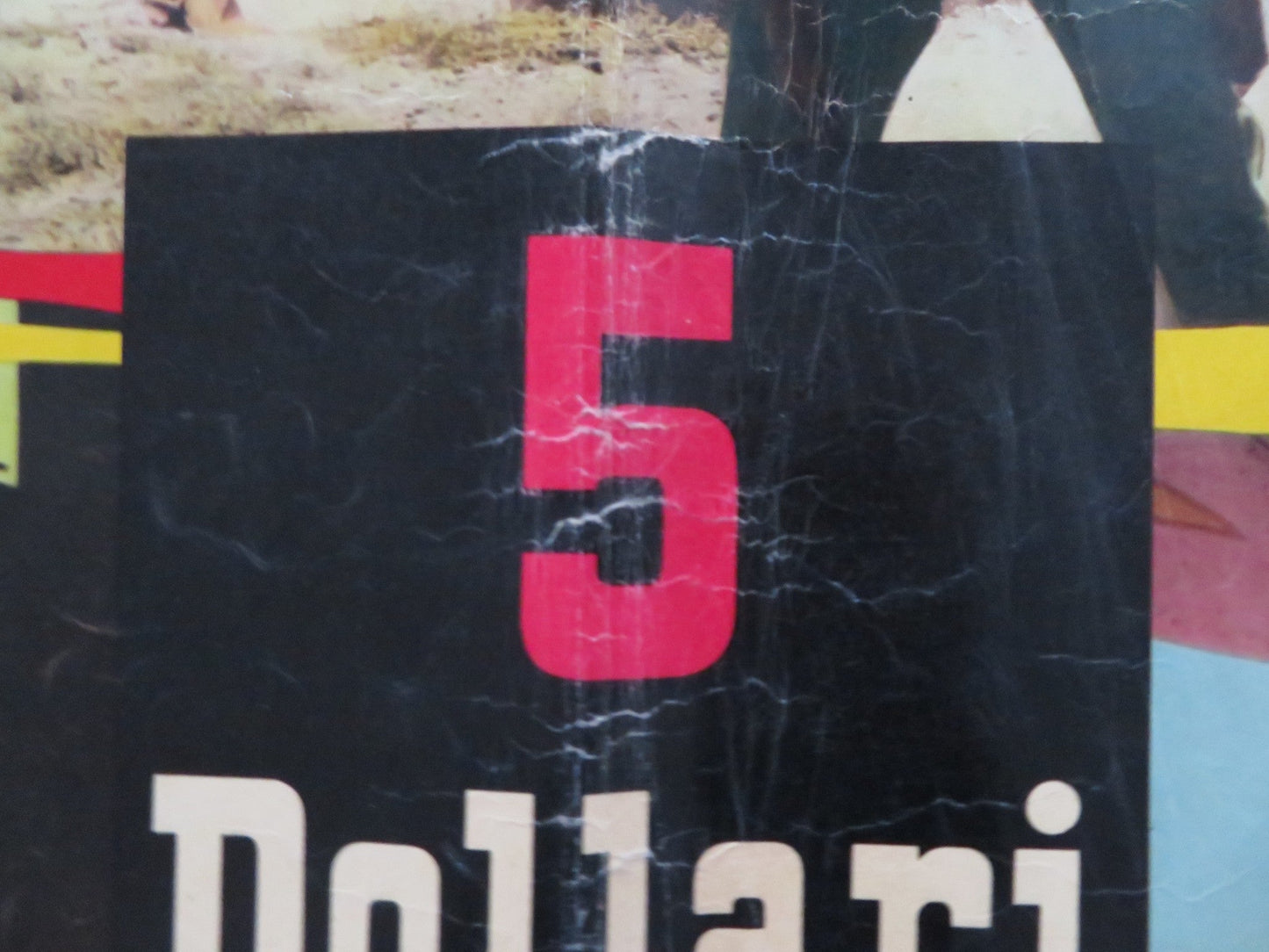 FIVE DOLLARS FOR RINGO - A ITALIAN FOTOBUSTA POSTER ANTHONY P. TABER LAGOS 1966 Rendezvous Cinema Movie posters