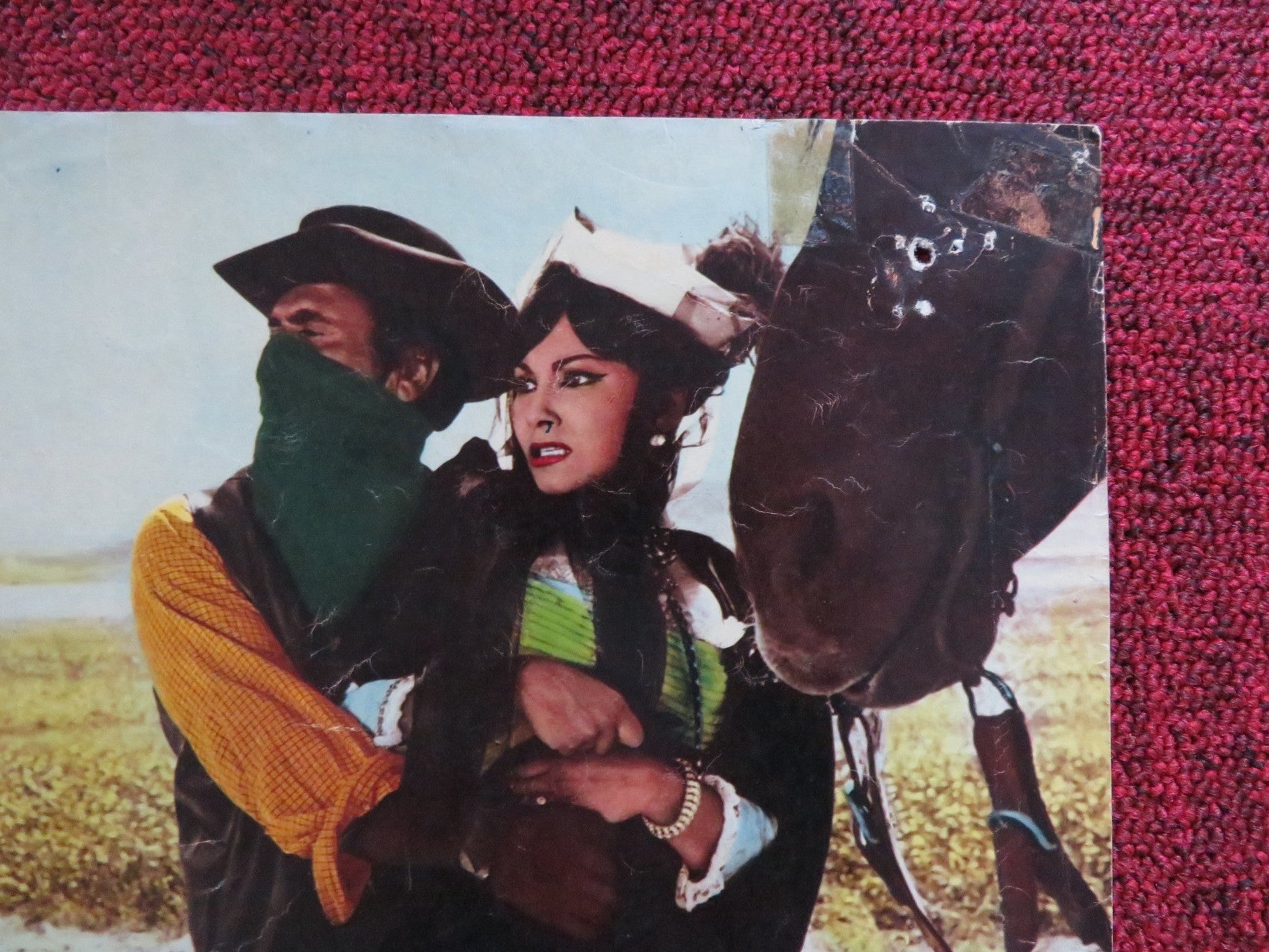 FIVE DOLLARS FOR RINGO - A ITALIAN FOTOBUSTA POSTER ANTHONY P. TABER LAGOS 1966 Rendezvous Cinema Movie posters