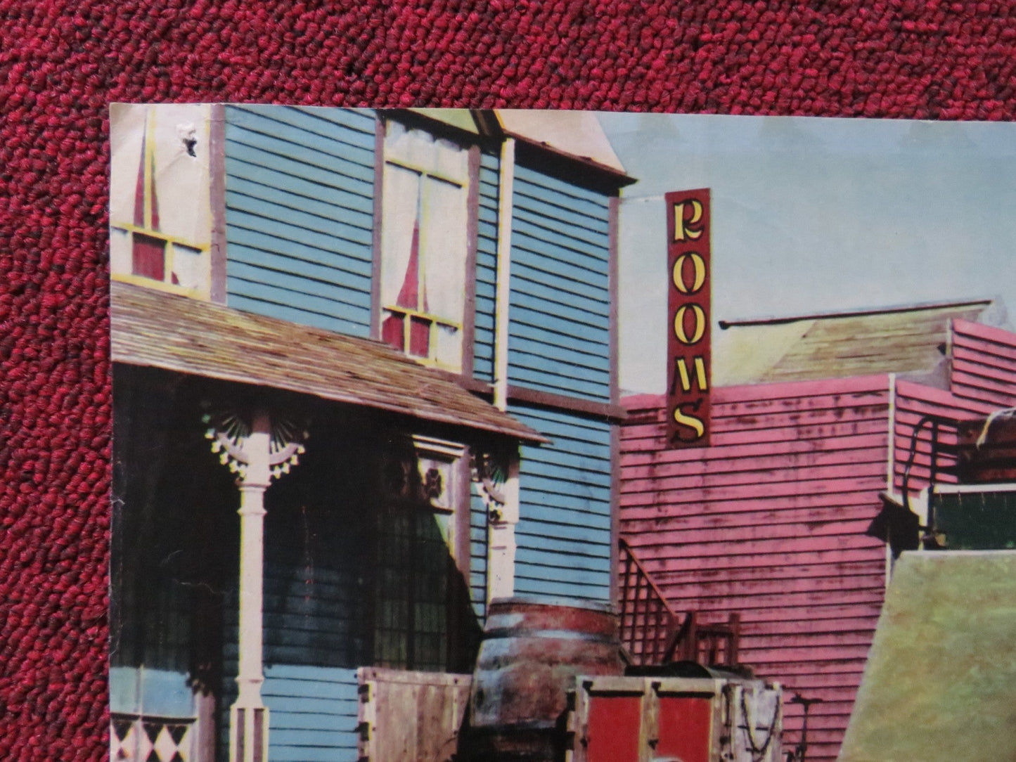 FIVE DOLLARS FOR RINGO - B ITALIAN FOTOBUSTA POSTER ANTHONY P. TABER LAGOS 1966 Rendezvous Cinema Movie posters