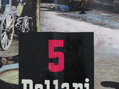 FIVE DOLLARS FOR RINGO - B ITALIAN FOTOBUSTA POSTER ANTHONY P. TABER LAGOS 1966 Rendezvous Cinema Movie posters