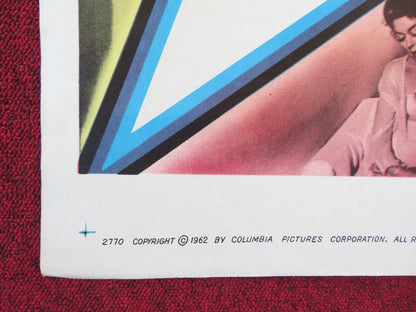 FIVE FINGER EXERCISE FOLDED US ONE SHEET POSTER ROSALIND RUSSELL J. HAWKINS 1962 Rendezvous Cinema Movie posters