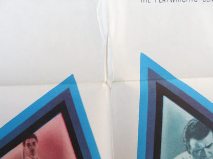 FIVE FINGER EXERCISE FOLDED US ONE SHEET POSTER ROSALIND RUSSELL J. HAWKINS 1962 Rendezvous Cinema Movie posters