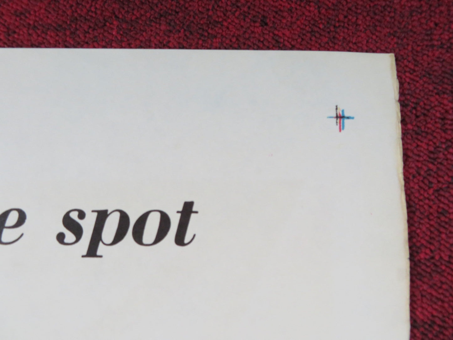 FIVE FINGER EXERCISE FOLDED US ONE SHEET POSTER ROSALIND RUSSELL J. HAWKINS 1962 Rendezvous Cinema Movie posters