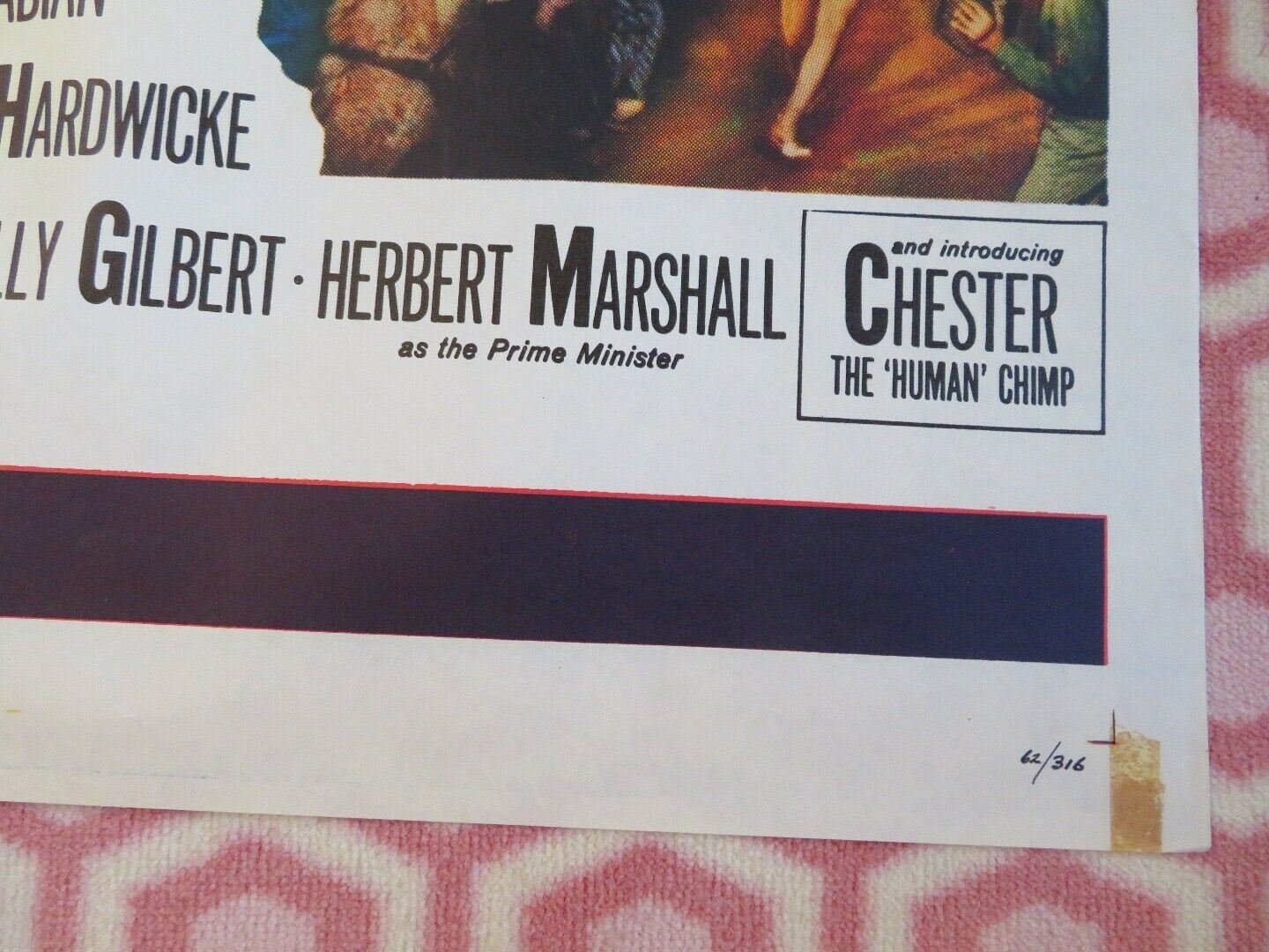 FIVES WEEKS IN A BALLOON US ONE SHEET POSTER PETER LORRE RED BUTTONS 1962 Movie posters