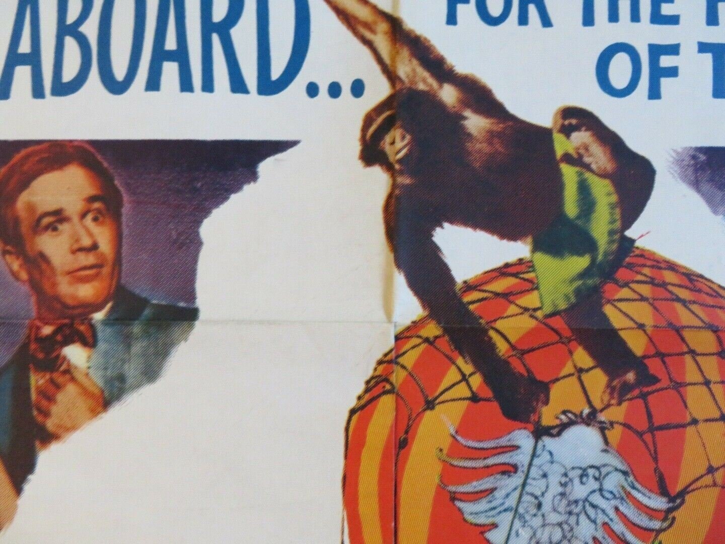 FIVES WEEKS IN A BALLOON US ONE SHEET POSTER PETER LORRE RED BUTTONS 1962 Movie posters