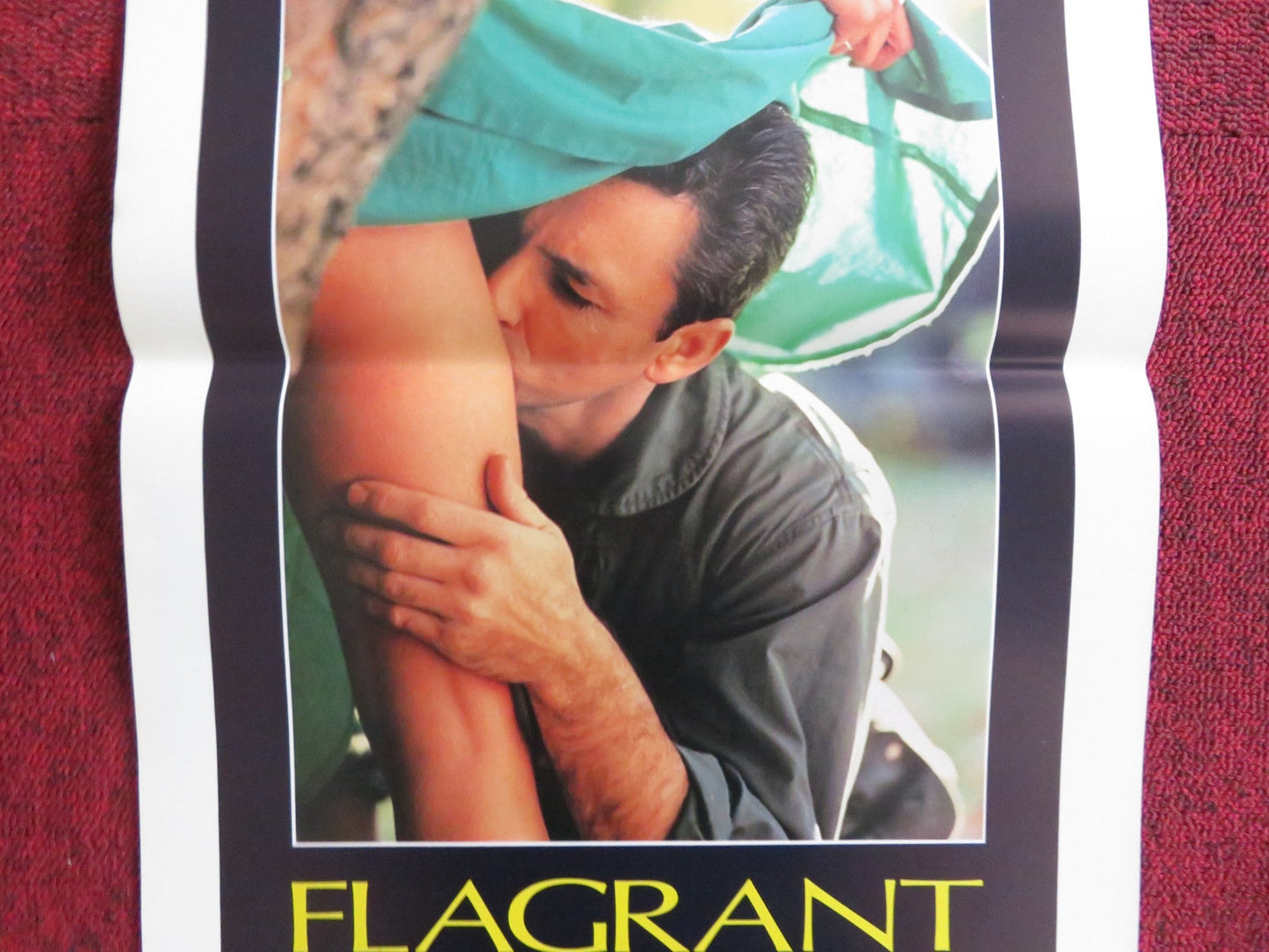FLAGRANT DESIR ITALIAN LOCANDINA POSTER LAUREN HUTTON SAM WATERSON 1986 Rendezvous Cinema Movie posters