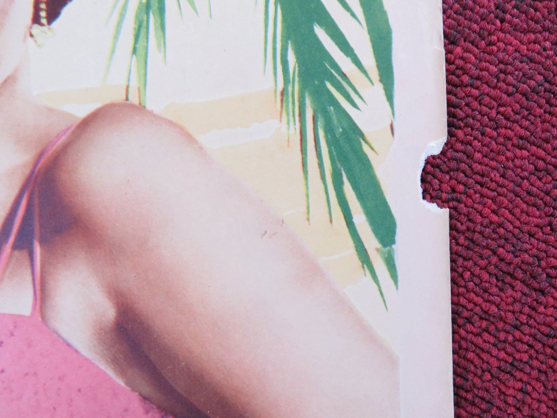 FLAME OF THE ISLANDS US INSERT (14"x 36") POSTER YVONNE DE CARLO H. DUFF 1955 Rendezvous Cinema Movie posters