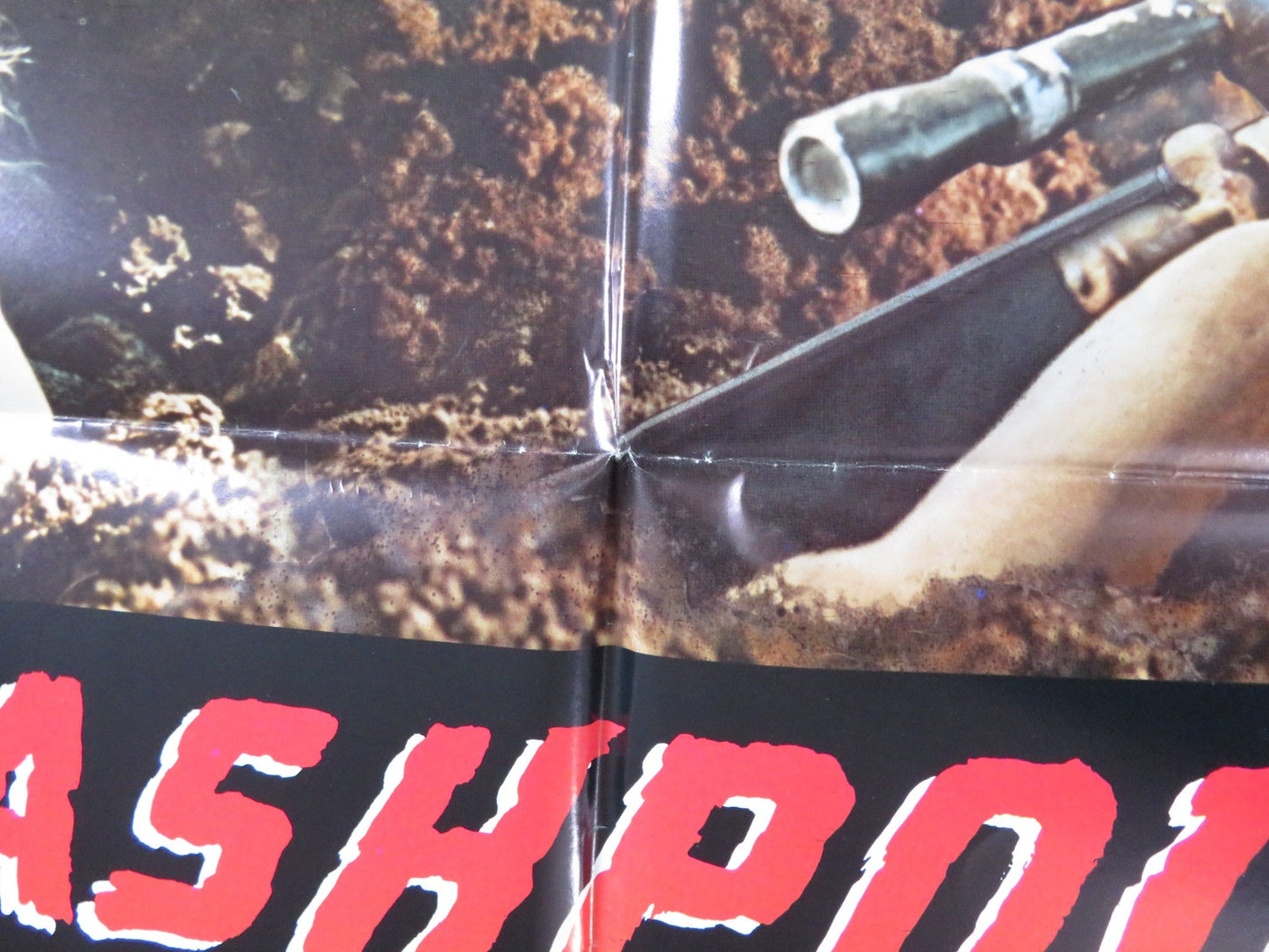 FLASHPOINT FOLDED US ONE SHEET POSTER KRIS KRISTOFFERSON TREAT WILLIAMS 1984 Rendezvous Cinema Movie posters