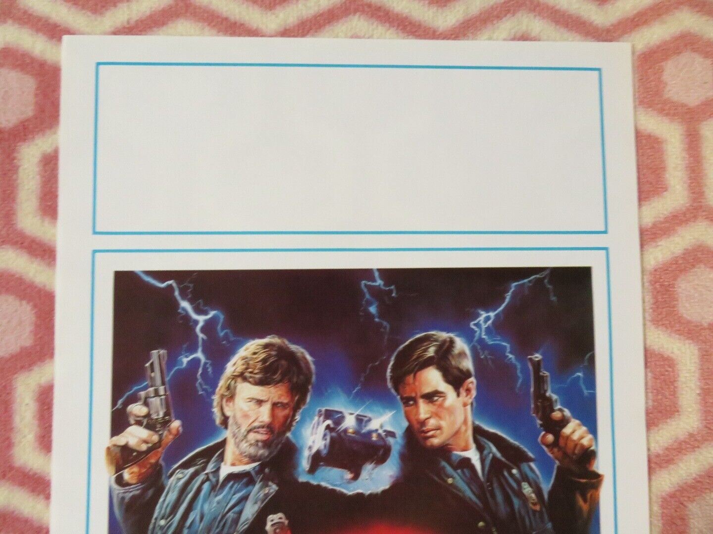 FLASHPOINT ITALIAN LOCANDINA (27.5"x13") POSTER KRIS KRISTOFFERSON 1985 Movie posters