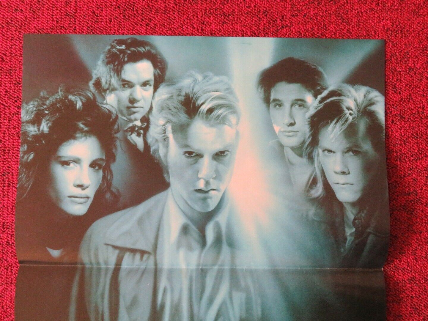 FLATLINERS FOLDED AUSTRALIAN DAYBILL POSTER SUTHERLAND BACON ROBERTS 1990 Movie posters