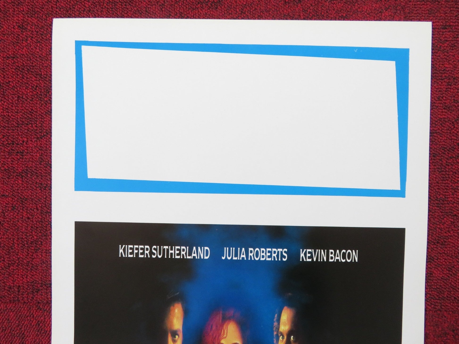 FLATLINERS ITALIAN LOCANDINA POSTER KIEFER SUTHERLAND JULIA ROBERTS 1990 Rendezvous Cinema Movie posters
