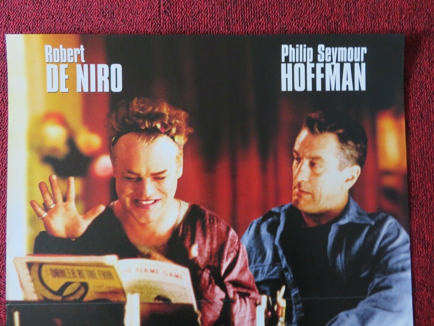FLAWLESS FRENCH (15"x 21") POSTER ROBERT DENIRO PHILIP SEYMOUR HOFFMAN 1999 Movie posters
