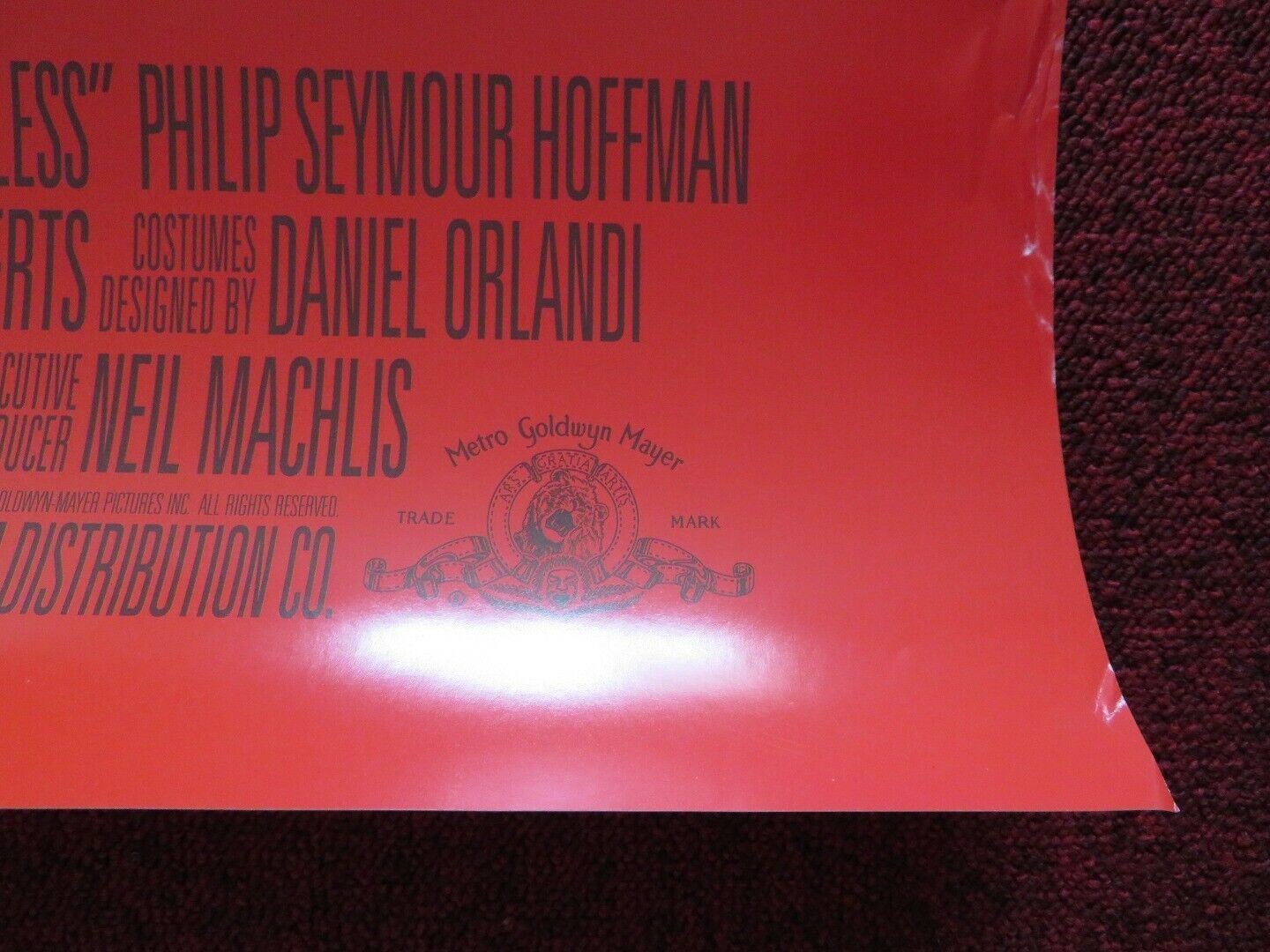 FLAWLESS US ONE SHEET ROLLED POSTER DENIRO HOFFMAN 1999 Movie posters