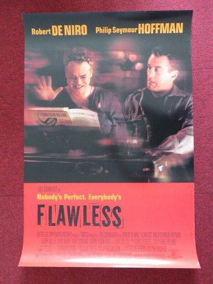 FLAWLESS US ONE SHEET ROLLED POSTER DENIRO HOFFMAN 1999 Movie posters