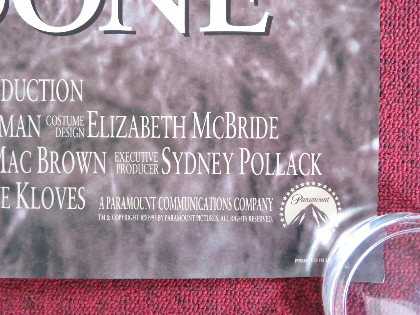 FLESH AND BONE US ONE SHEET ROLLED POSTER JAMES CAAN DENNIS QUAID MEG RYAN 1993 Rendezvous Cinema Movie posters