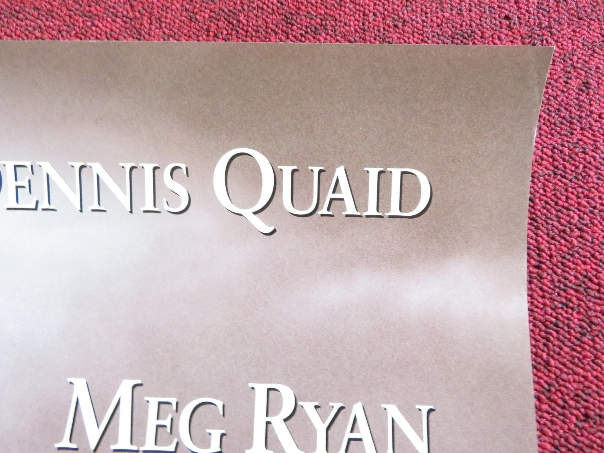 FLESH AND BONE US ONE SHEET ROLLED POSTER JAMES CAAN DENNIS QUAID MEG RYAN 1993 Rendezvous Cinema Movie posters