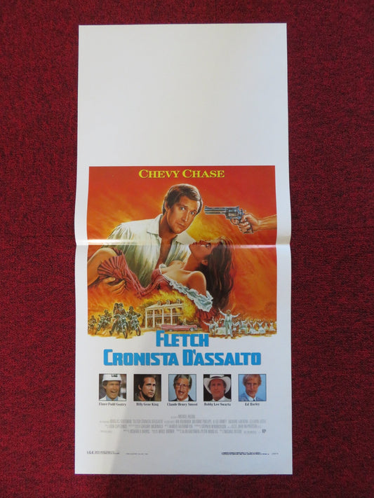 FLETCH LIVES ITALIAN LOCANDINA POSTER CHEVY CHASE HAL HOLBROOK 1990 Rendezvous Cinema Movie posters
