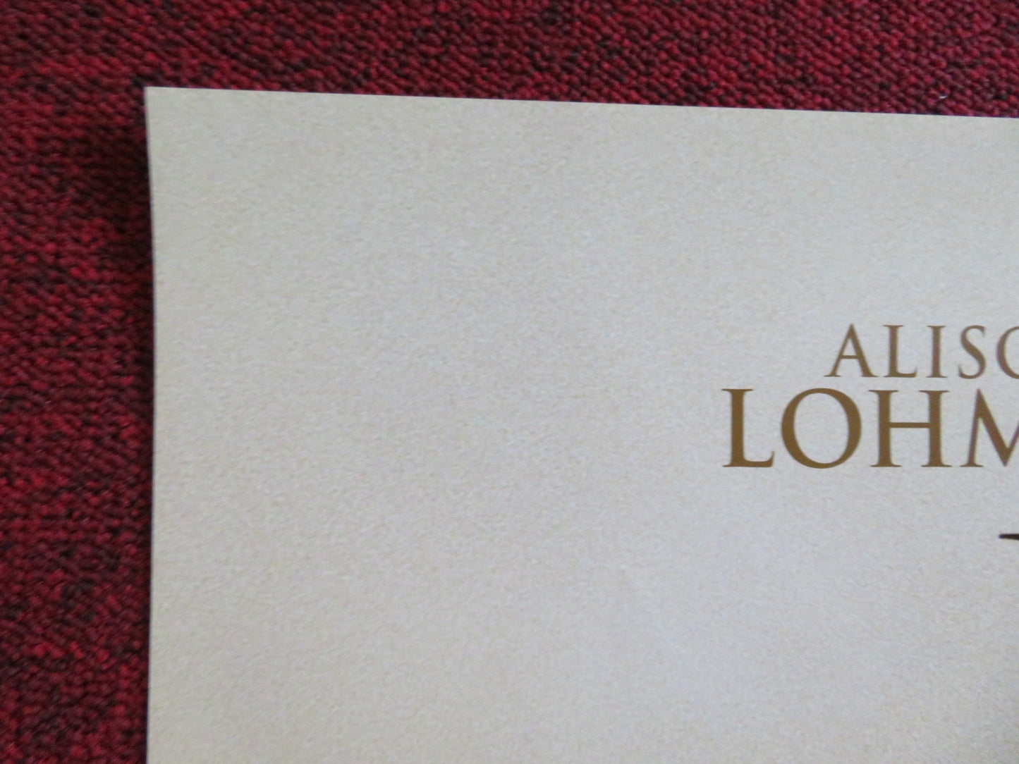 FLICKA US ONE SHEET ROLLED POSTER TIM MCGRAW MARIA BELLO 2006 Rendezvous Cinema Movie posters