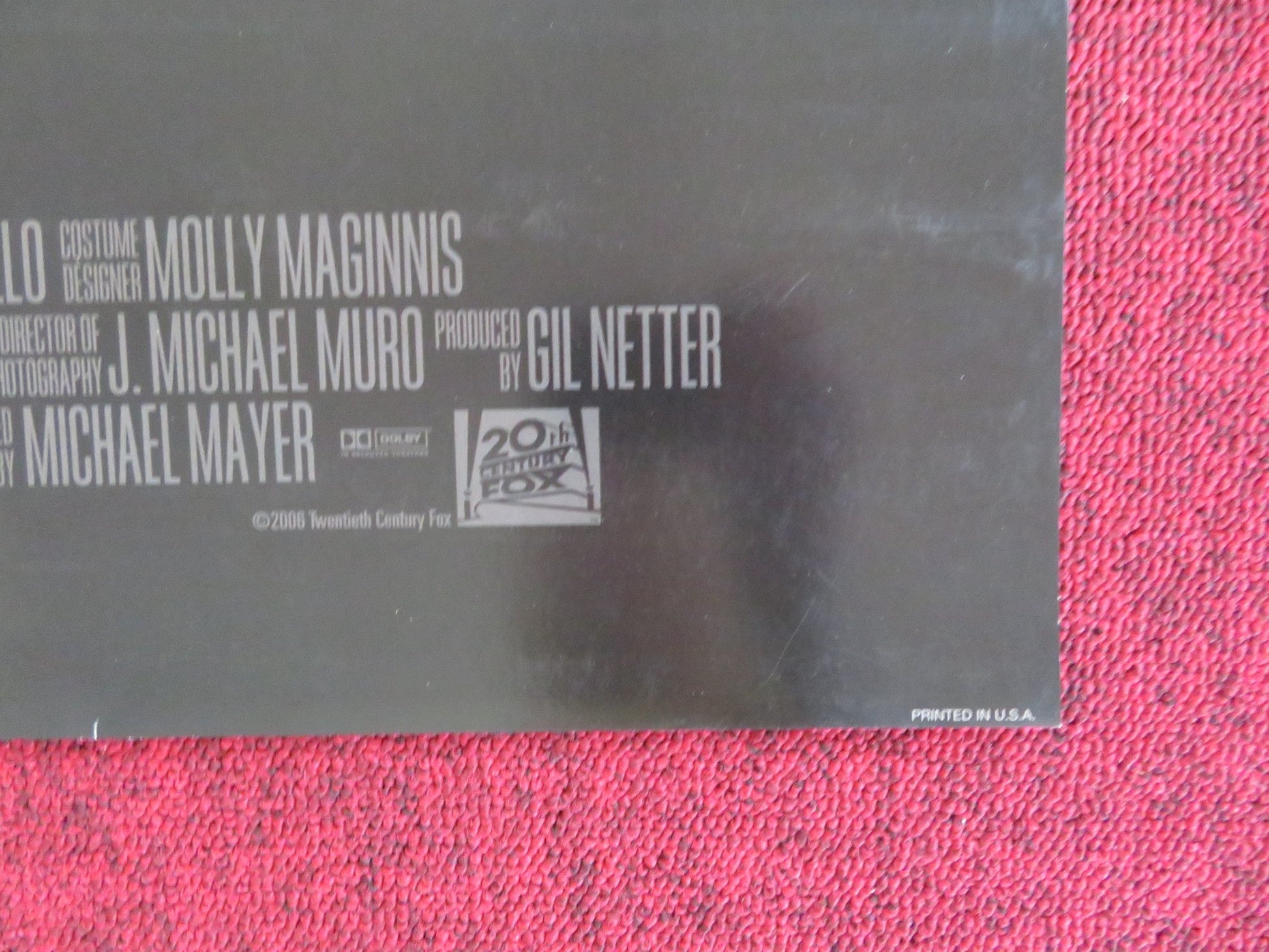 FLICKA US ONE SHEET ROLLED POSTER TIM MCGRAW MARIA BELLO 2006 Rendezvous Cinema Movie posters