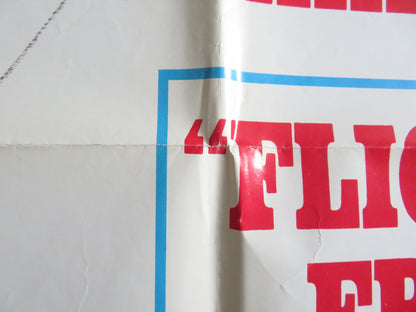 FLIGHT FROM ASHIYA FOLDED US ONE SHEET POSTER YUL BRYNER RICHARD WIDMARK 1964 Rendezvous Cinema Movie posters