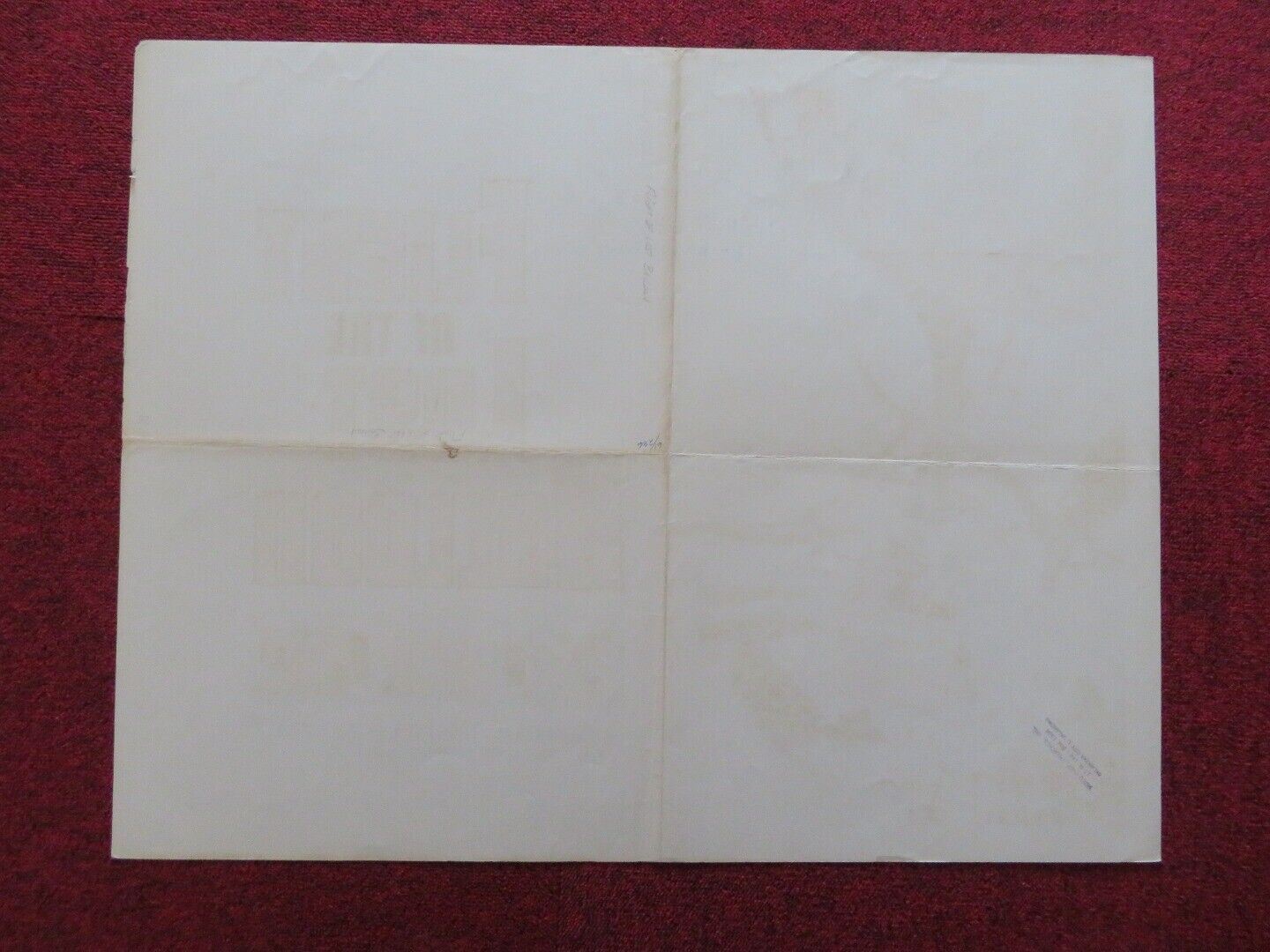 FLIGHT OF THE LOST BALLOON US HALF SHEET (22"x 28") POSTER MALA POWERS 1961 Movie posters