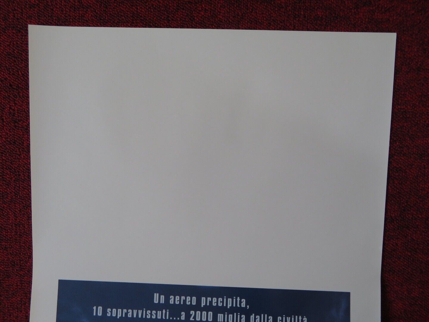 FLIGHT OF THE PHOENIX ITALIAN LOCANDINA (27.5"x13") POSTER DENNIS QUAID 2004 Movie posters