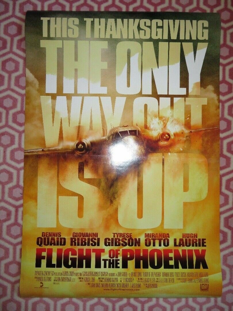 FLIGHT OF THE PHOENIX VERSION A US ROLLED POSTER DENNIS QUAID 2004 Movie posters