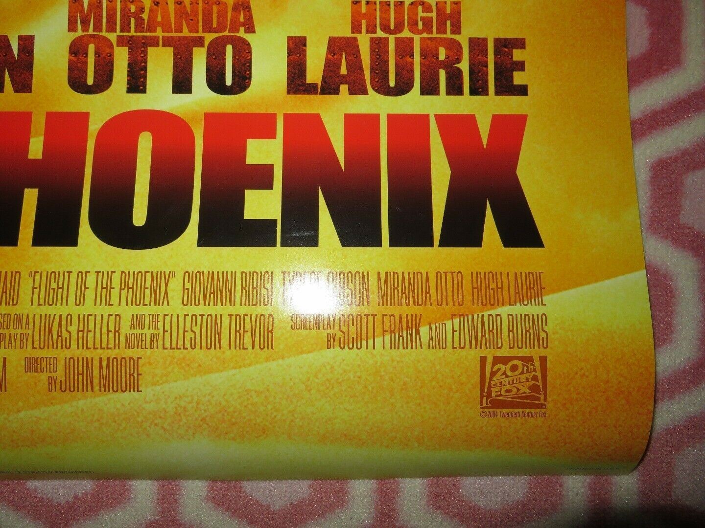 FLIGHT OF THE PHOENIX VERSION A US ROLLED POSTER DENNIS QUAID 2004 Movie posters