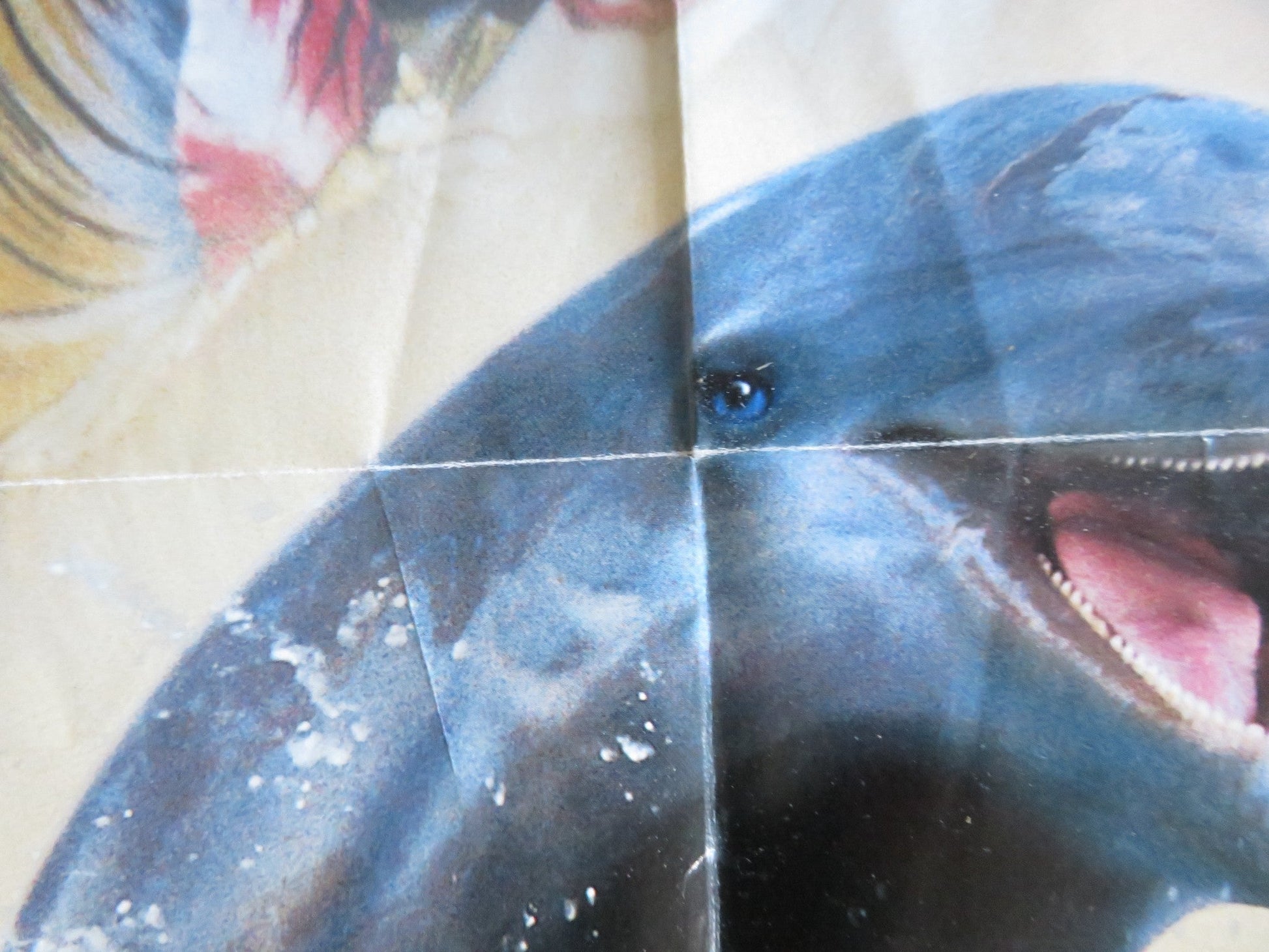 FLIPPER FOLDED US ONE SHEET POSTER PAUL HOGAN ELIJAH WOOD 1996 Rendezvous Cinema Movie posters