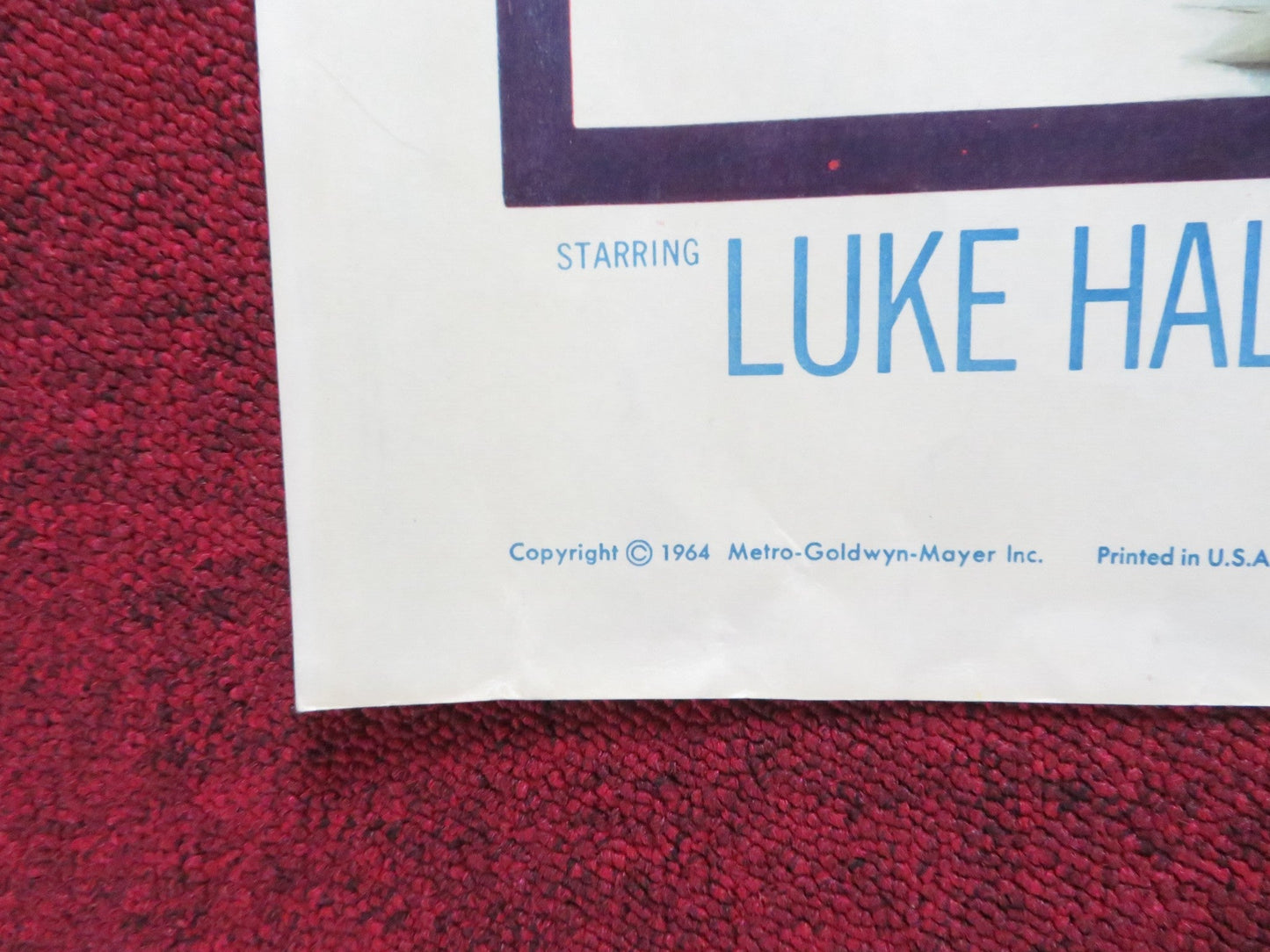 FLIPPER'S NEW ADVENTURE US HALF SHEET (22"x 28") POSTER HALPIN FRANKLIN 1964 Rendezvous Cinema Movie posters