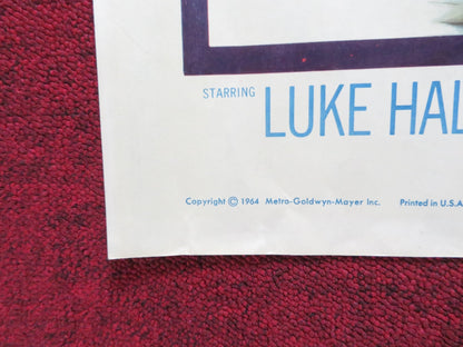 FLIPPER'S NEW ADVENTURE US HALF SHEET (22"x 28") POSTER HALPIN FRANKLIN 1964 Rendezvous Cinema Movie posters