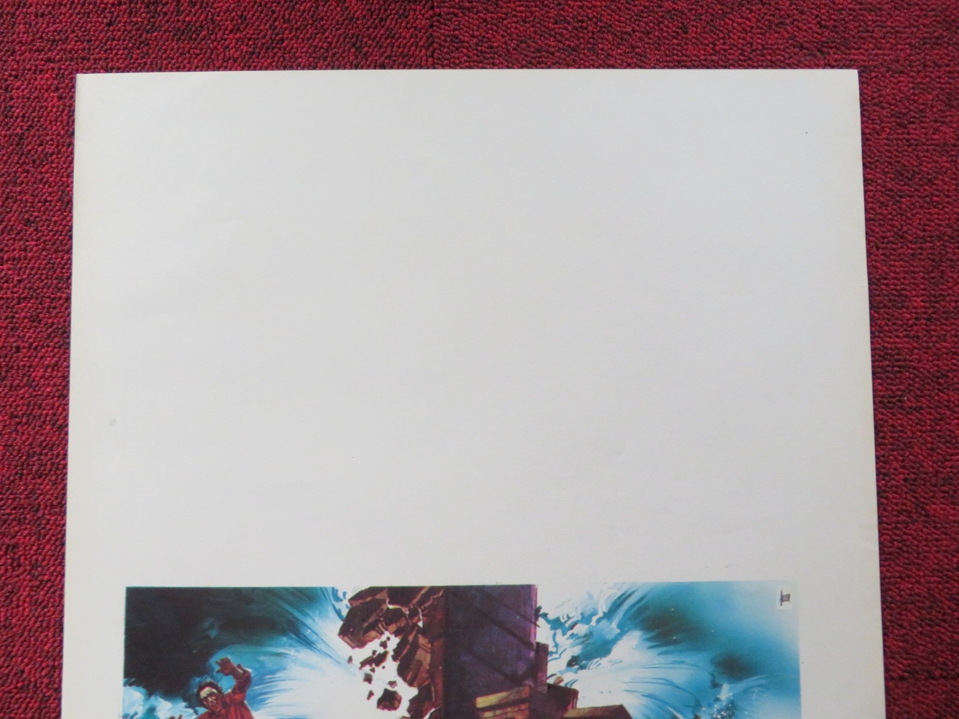 FLOOD ITALIAN LOCANDINA POSTER ROBERT CULP MARTIN MILNER 1976 Rendezvous Cinema Movie posters