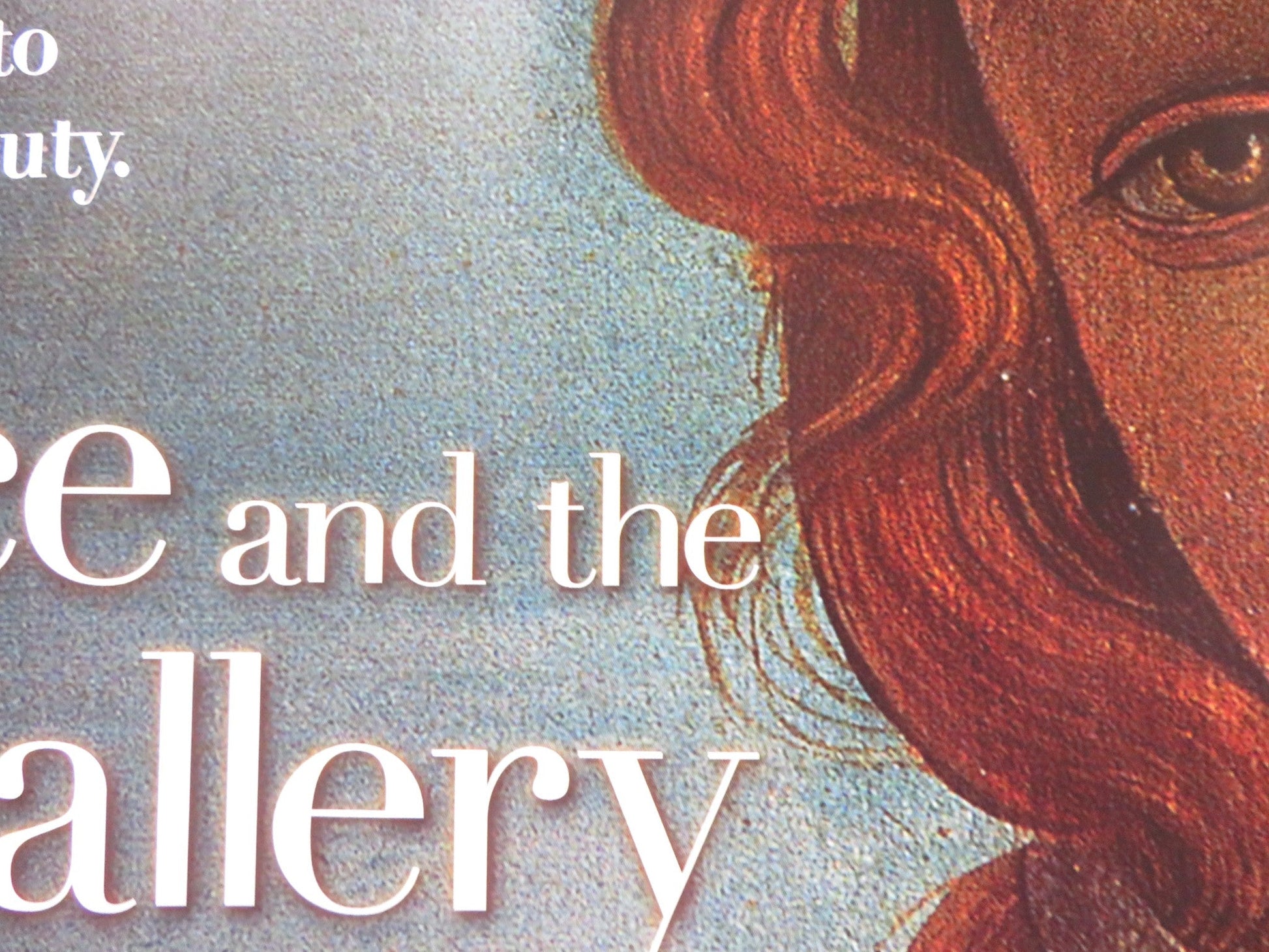 FLORENCE AND THE UFFIZI GALLERY UK QUAD ROLLED POSTER 2015 Rendezvous Cinema Movie posters