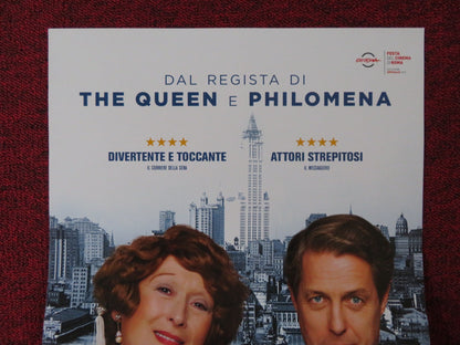 FLORENCE FOSTER JENKINS ITALIAN LOCANDINA POSTER MERYL STREEP HUGH GRANT 2016 Rendezvous Cinema Movie posters