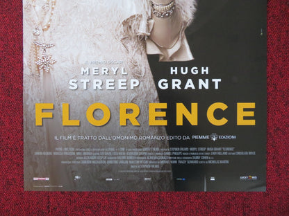 FLORENCE FOSTER JENKINS ITALIAN LOCANDINA POSTER MERYL STREEP HUGH GRANT 2016 Rendezvous Cinema Movie posters