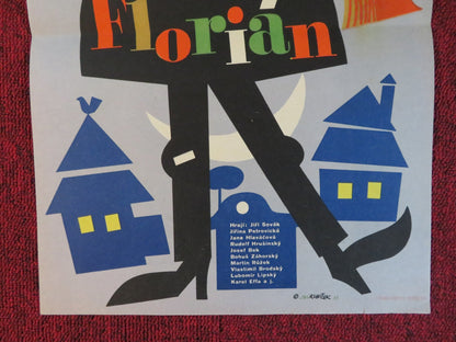 FLORIAN CZECH POSTER JOSEF MACH VERA LANKOVA 1961 Rendezvous Cinema Movie posters