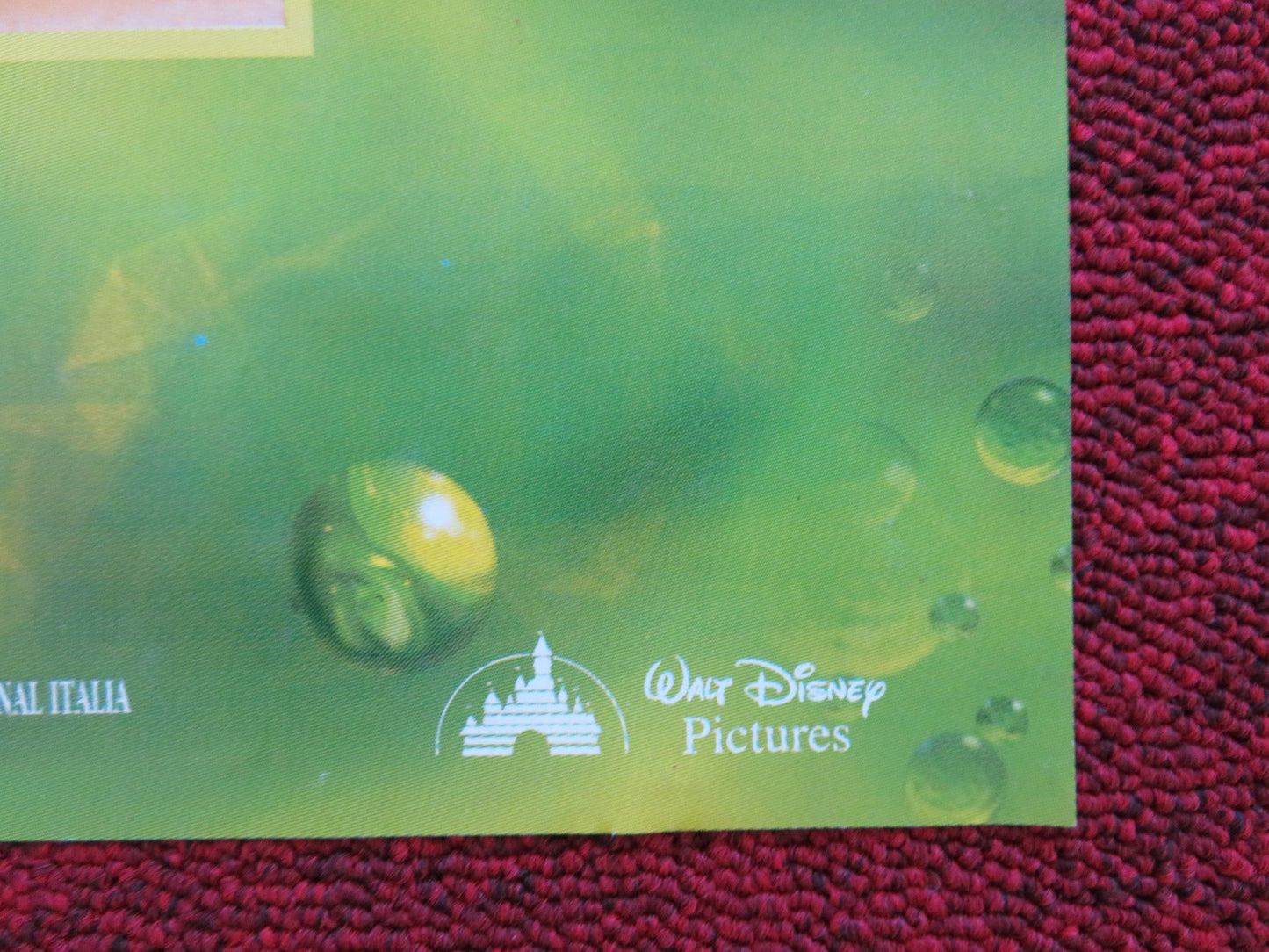 FLUBBER ITALIAN FOTOBUSTA POSTER DISNEY ROBIN WILLIAMS 1997 Rendezvous Cinema Movie posters