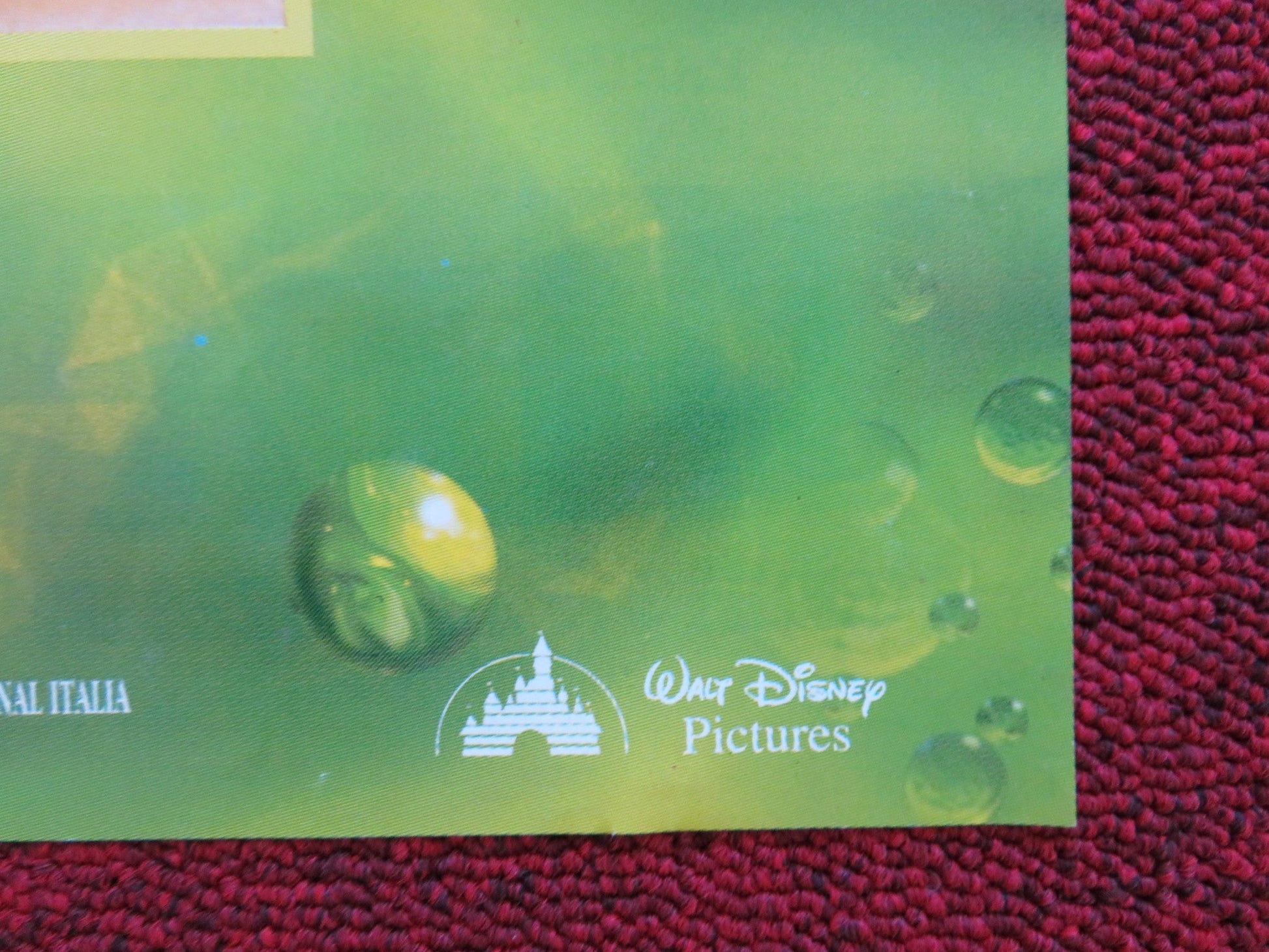 FLUBBER ITALIAN FOTOBUSTA POSTER DISNEY ROBIN WILLIAMS 1997 Rendezvous Cinema Movie posters