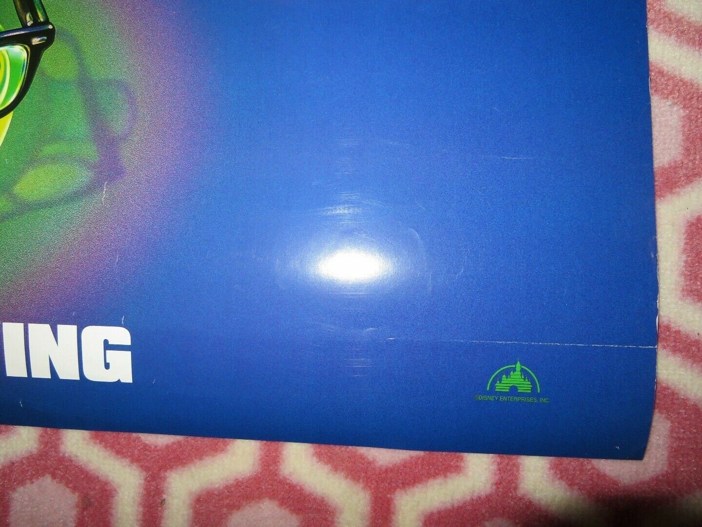 FLUBBER TEASER US ONE SHEET ROLLED POSTER ROBIN WILLIAMS DISNEY 1997 - Rendezvous Cinema
