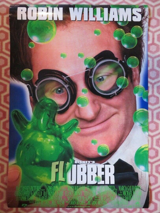 FLUBBER US ONE SHEET ROLLED POSTER ROBIN WILLIAMS DISNEY 1997 Movie posters