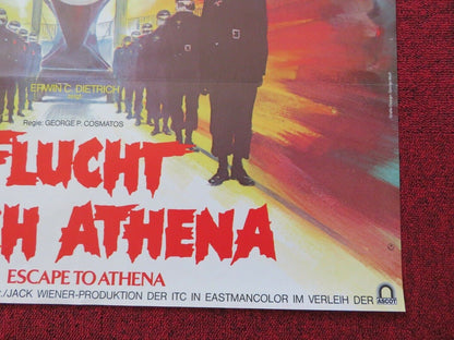 Flucht nach Athena/ ESCAPE TO ATHENA A1 (23"x 33") POSTER ROGER MOORE 1979 Movie posters