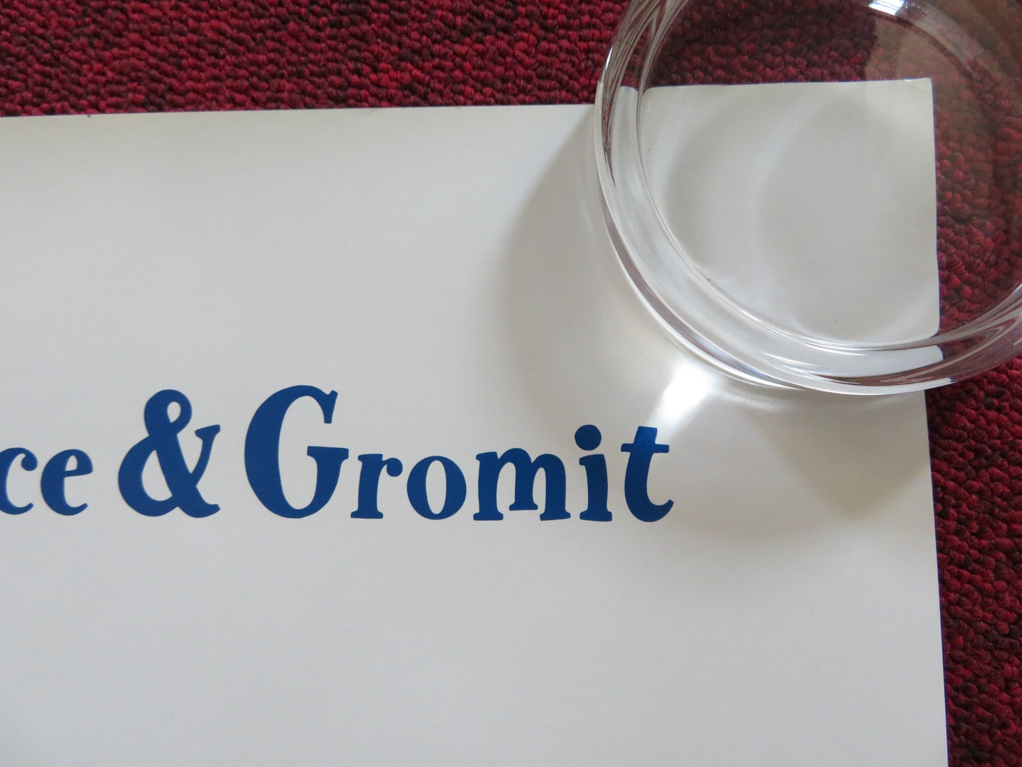 FLUSHED AWAY UK QUAD (30"x 40") ROLLED POSTER CARLOS ALAZRAQUI LIL BABY 2006 Rendezvous Cinema Movie posters